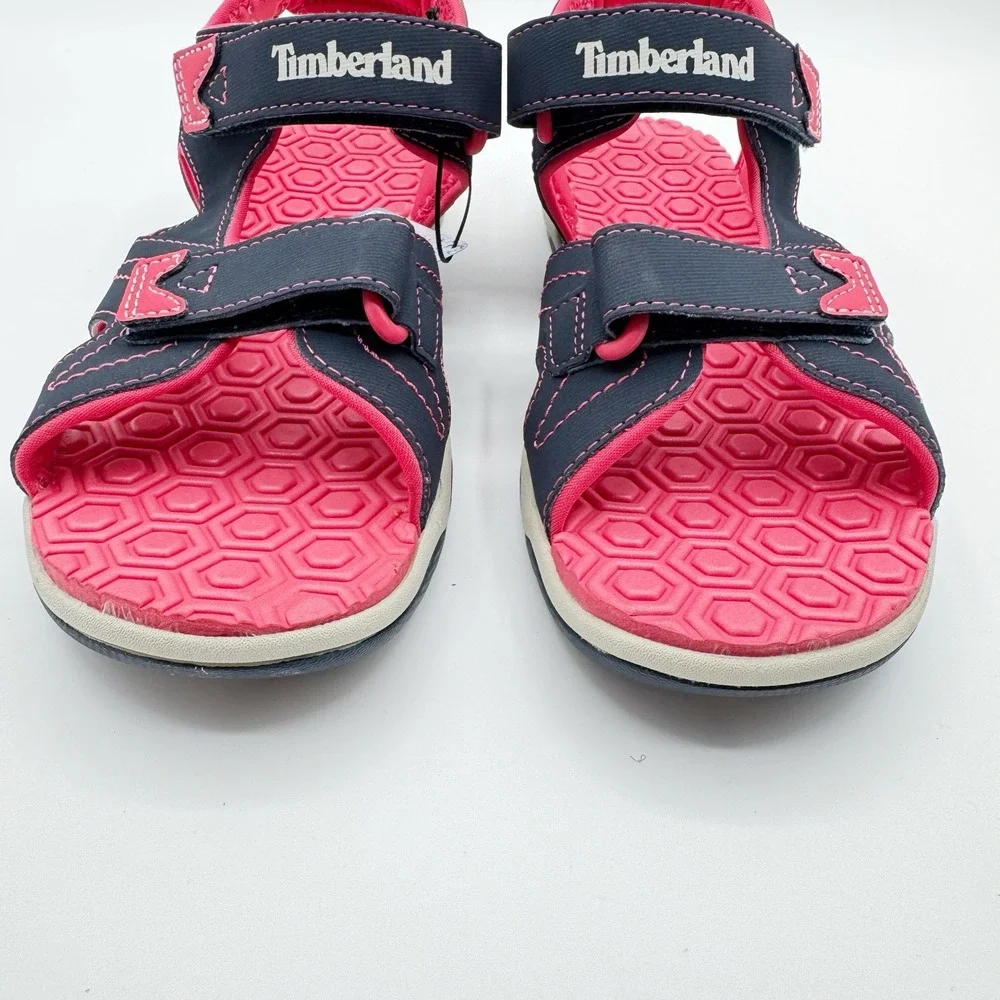 Timberland Adventure Seeker Strap Sandal Girls Navy Pink Size 5 Kids